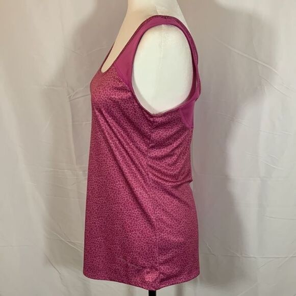 Columbia Pink Leopard Print Tank Top - Picture 4 of 7